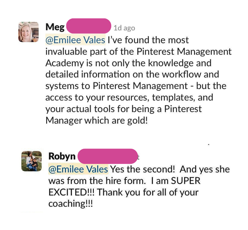 PMA testimonial 4 PMA testimonial 4
