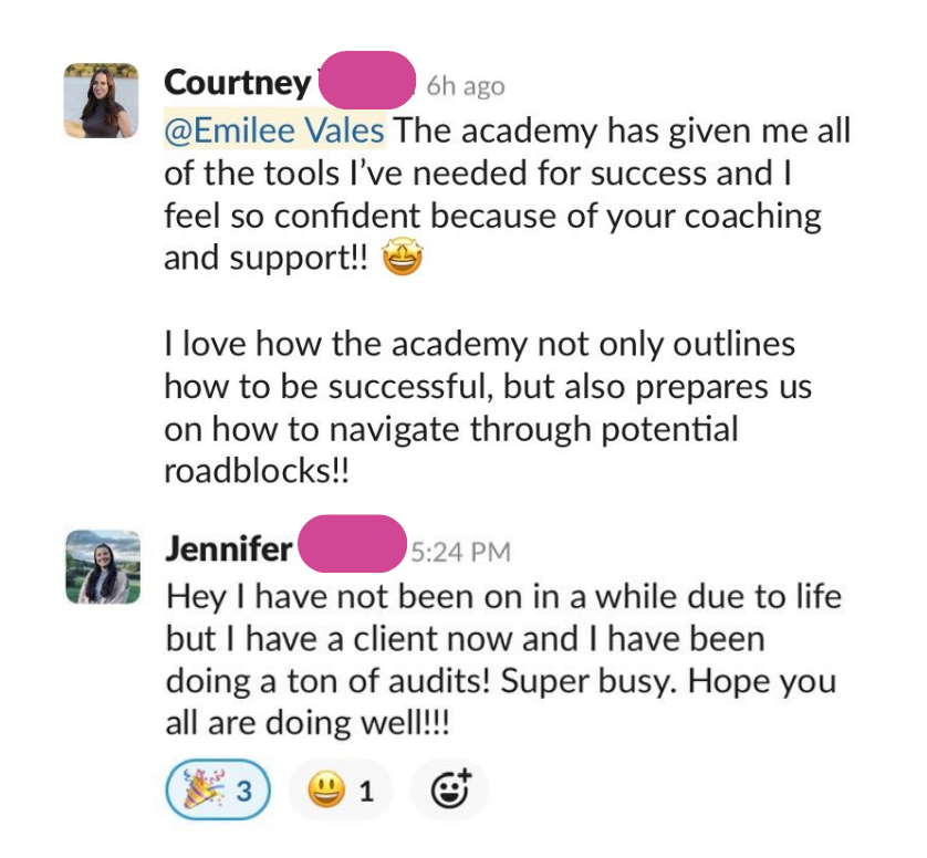 PMA testimonial 3 PMA testimonial 3