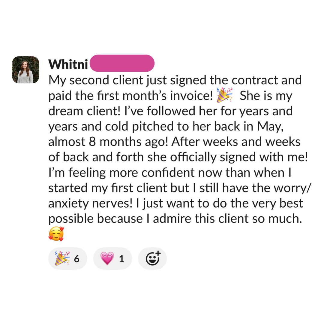 Testimonials PMA