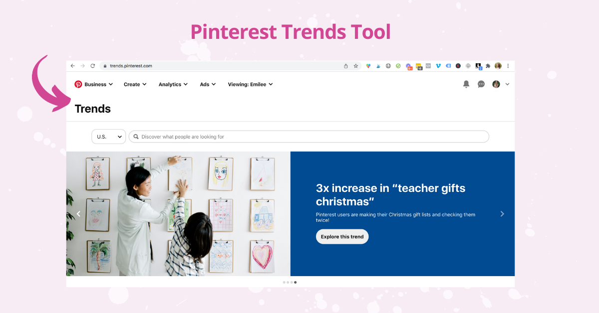 Pinterest Trends Tool