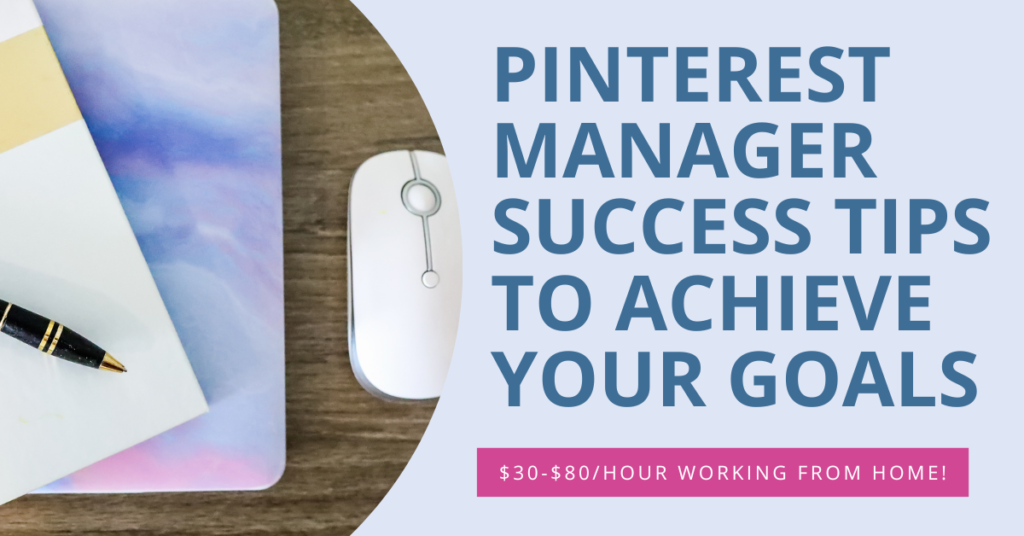 Pinterest Manager success tips blog post header