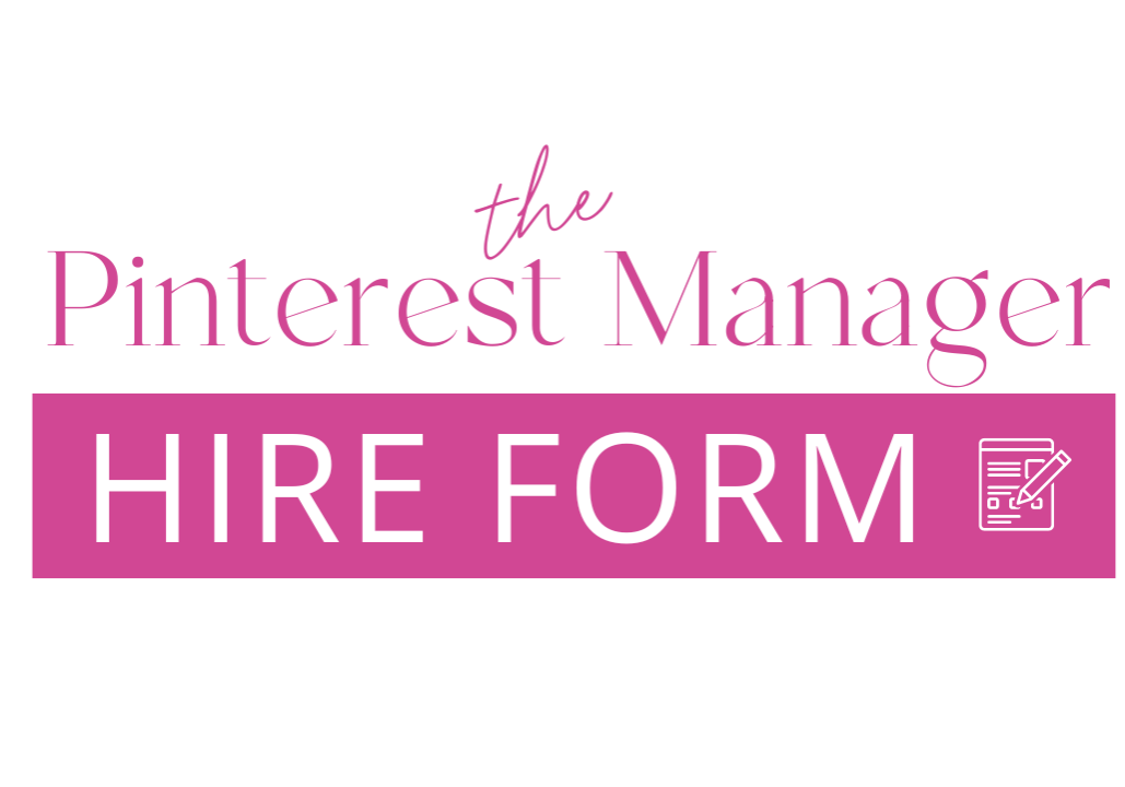 the Pinterest Manager Hire form logo