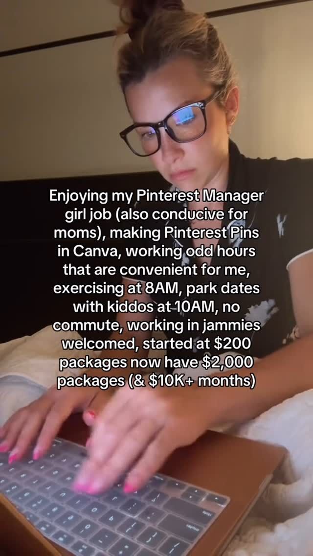 Intrigued? Do this ⬇️

🎉🎧Comment, “SECRET” to start bingeing 10 episodes that will give the you the behind the scenes for building your Pinterest Management business! 

If you love Pinterest and you know you want to work from home, and part-time hours…. This secret podcast that I’ve created will help you decide if this could be the perfect fit for you 💕

Just comment, “SECRET” and I’ll send the link for you to get access to your DMs 🥰

#pinterestmarketing #digitalmarketing #affiliatemarketing #passiveincome #onlineincome #businessstrategy #pinterestmanager #pinterestvirtualassistant #pinterestva #virtualassistant #businessmarketing #pinterestgirl #pinterestaesthetic #onlineincome #formerteacher #careerchange #workfromhomemoms #momprenuerlife #makemoneyonlinenow #freelancer #freelance #servicebasedbusinesses #mompreneur #mompreneurs #momprenuerlife #entreprenuerlifestyle #sidehustle #sidehustleideas #workathomemom #careerchange #formerteacher