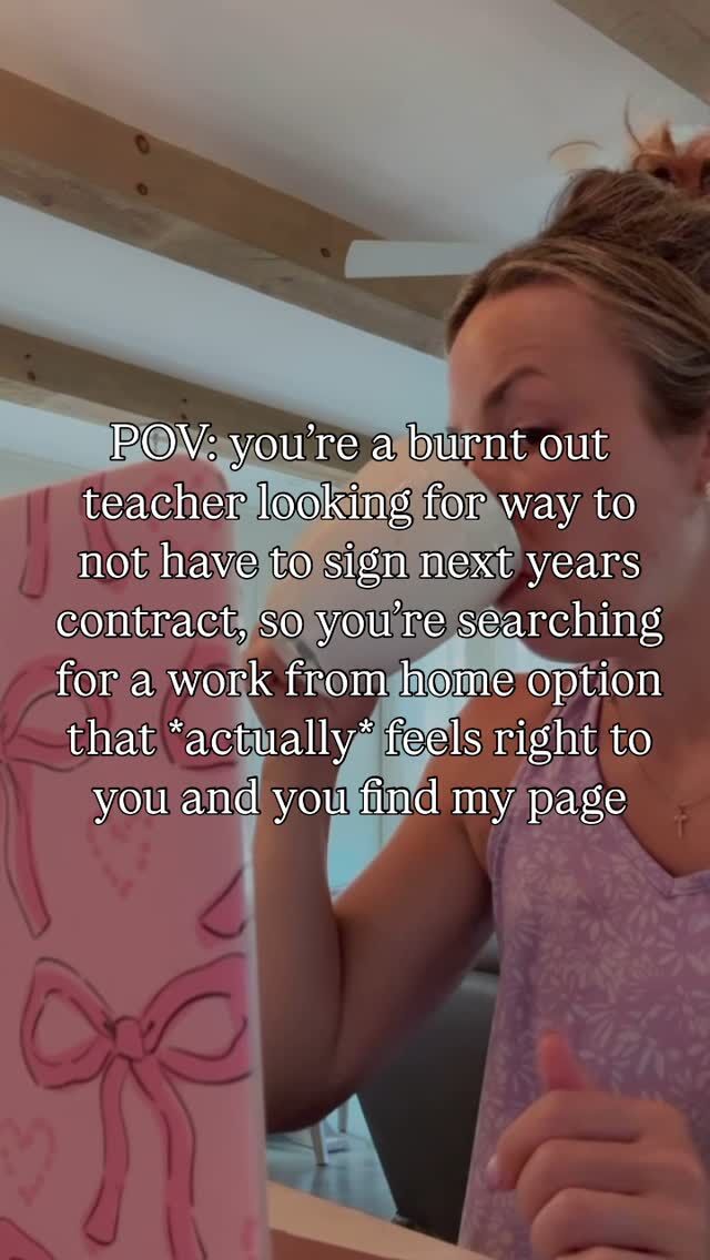 HERE’S HOW I QUIT ⬇️

I started my freelance Pinterest Management business! 

(If you’re ready to learn how to start your Pinterest Management and scale to 5 figure months, comment “START”!)

Let me go back for a second though.

I haven’t always been a Pinterest marketing expert. 

Last October, my oldest turned 7, and after having her in 2017… I fully intended on going back to teaching. 

My degree from Purdue is in Elementary Education and after 3.5 short years, and upon holding that baby in my arms…

I knew I couldn’t leave her. 

Not only did I make peanuts (yes, I know, you don’t go into education for the money 😉), I couldn’t justify leaving her.

Not only did it make 0 sense financially after daycare, but it also wasn’t what I wanted. 

So I quit. 

I didn’t take that decision lightly, and there was so much guilt that surrounded it… but I had to put my family first. And selfishly what I wanted first, and I never wanted to miss a day with her. 

Finances started to feel tight after 8 months of me not working and I KNEW I wanted to use my self in another capacity… I wanted to work, I wanted to build something, I wanted to provide for my family.

And this is when I discovered freelancing. 

But alas… I thought I had no “skills that would be transferrable”… silly me. 

I had SO many transferable skills, but I still invested in skills training because I wanted to specialize in Pinterest marketing and I knew NOTHING about working on Pinterest and help businesses in that capacity.

But I DID know I was a Pinterest addict 🤭and my gut didn’t steer me wrong… this was a PERFECT fit for me! 

I had a lot of twists and turns on my journey, but I created a path that will be crystal clear for you in regard to starting your Pinterest Management business! 

If you’re ready to learn how to start your Pinterest Management and scale to 5 figure months, comment “START”! 

#pinterestmanager #pinterestvirtualassistant #freelance #servicebasedbusiness #workfromhome #formerteachers #wfhjob #wfhlife #onlinejobs #pinterestgirl #careerchange #wfhmom #remotejobideas #remotework
